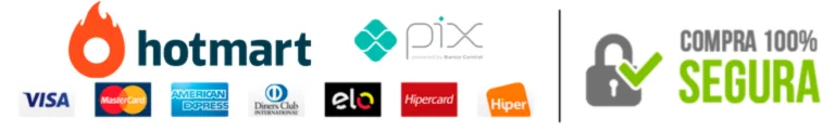 Formas de pagamento: cartões, PIX, boleto