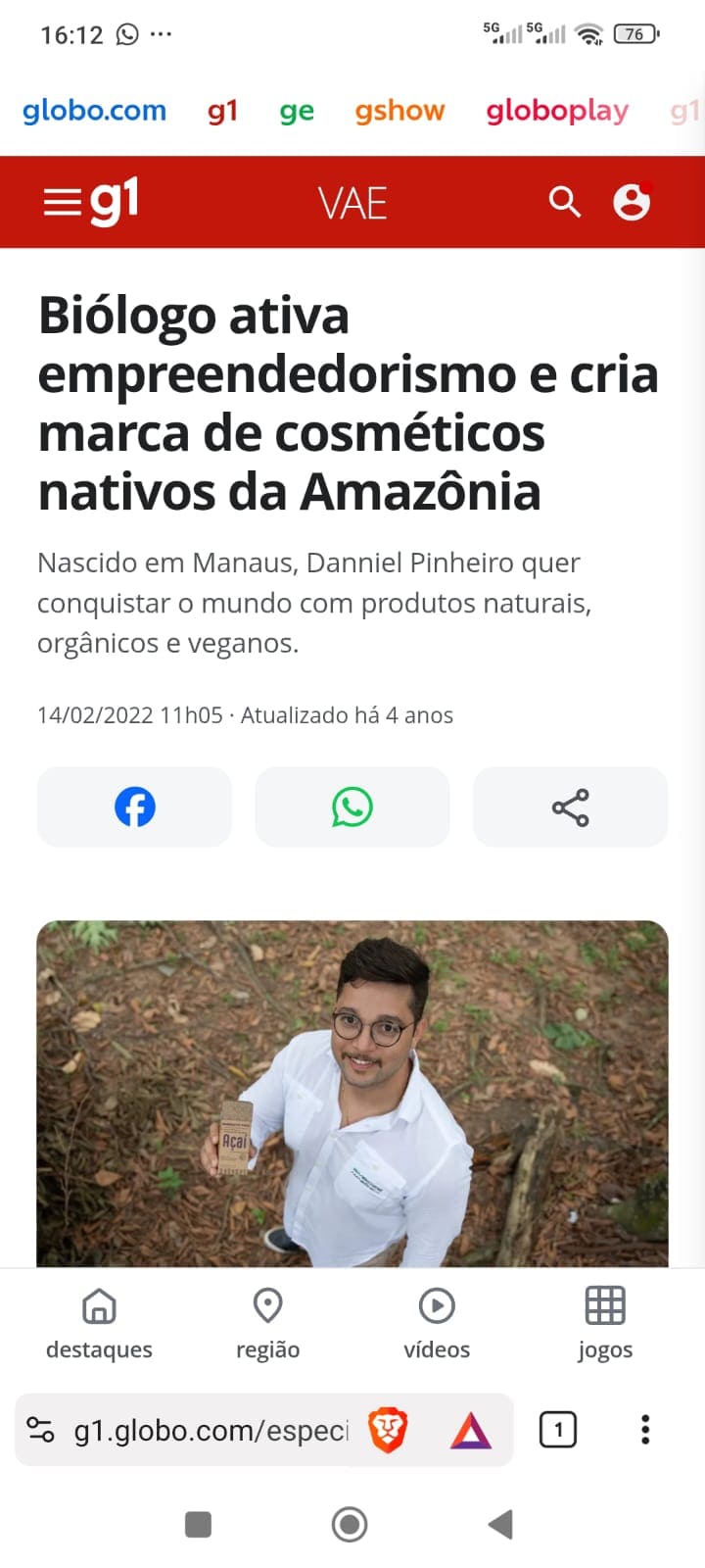 Estudo científico 1